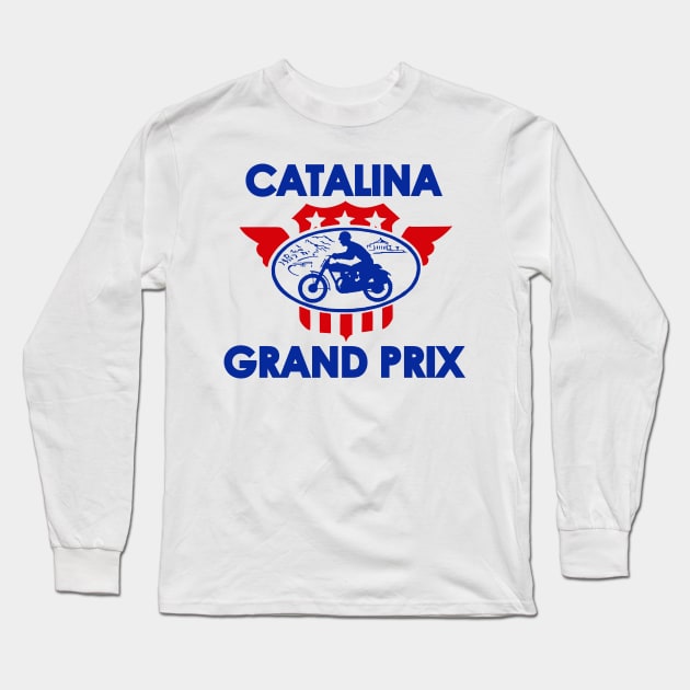 CATALINA GRAND PRIX Long Sleeve T-Shirt by upcs